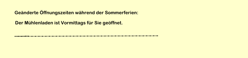 Ferienzeit